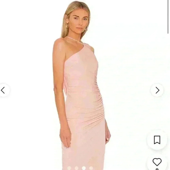 NWT Katie May Tyra Gown in Peach size S - Picture 3 of 9